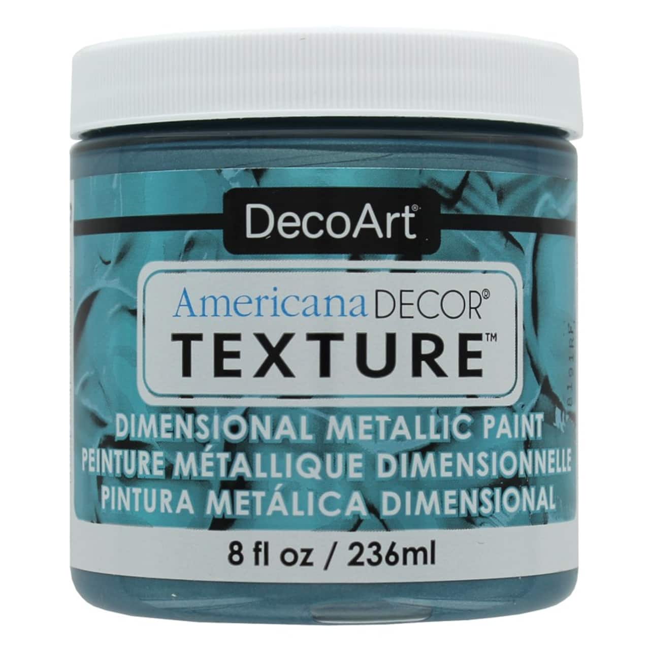DecoArt&#xAE; Americana Decor&#xAE; Texture&#x2122; Dimensional Metallic Paint